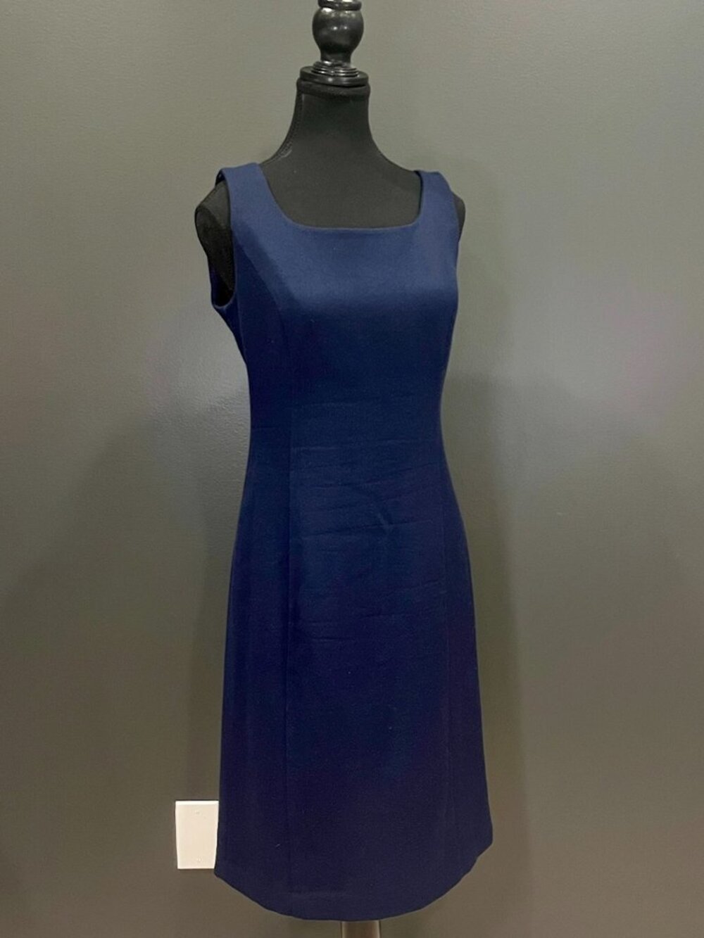 Armani Collezioni Wool Sheath Dress